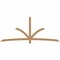 Ekena Millwork Davenport Timber Gable Bracket, Western Red Cedar, 108"W x 45"H x 3 1/2"D x 3 1/2"F, 10/12 Pitch GBW108X45X0404DAV00SWR - alternate 1